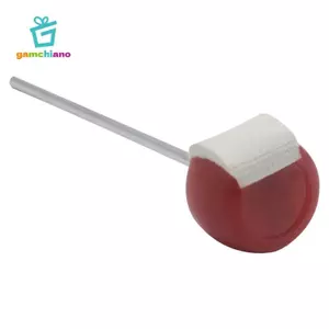 Bàn đạp trống Bass Drum Beater Thép không gỉ Trục đầu nỉ Nhạc cụ