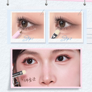 VEECCI  Bút kẻ mắt hai đầu dài tự nhiên Bút kẻ mắt hai đầu chống nhòe Phát triển màu sắc dễ sử dụng