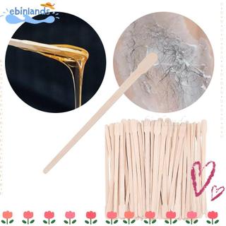 EBINLANDS Waxing Stick Mặt gỗ & Lông mày Thanh làm đẹp Tẩy lông đặc biệt Sáp đậu bôi sáp