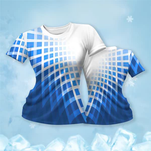 Áo thun thể thao Unisex chạy bộ ngoài trời, Áo thun đi xe đạp cổ tròn ngắn tay cổ tròn thông thường