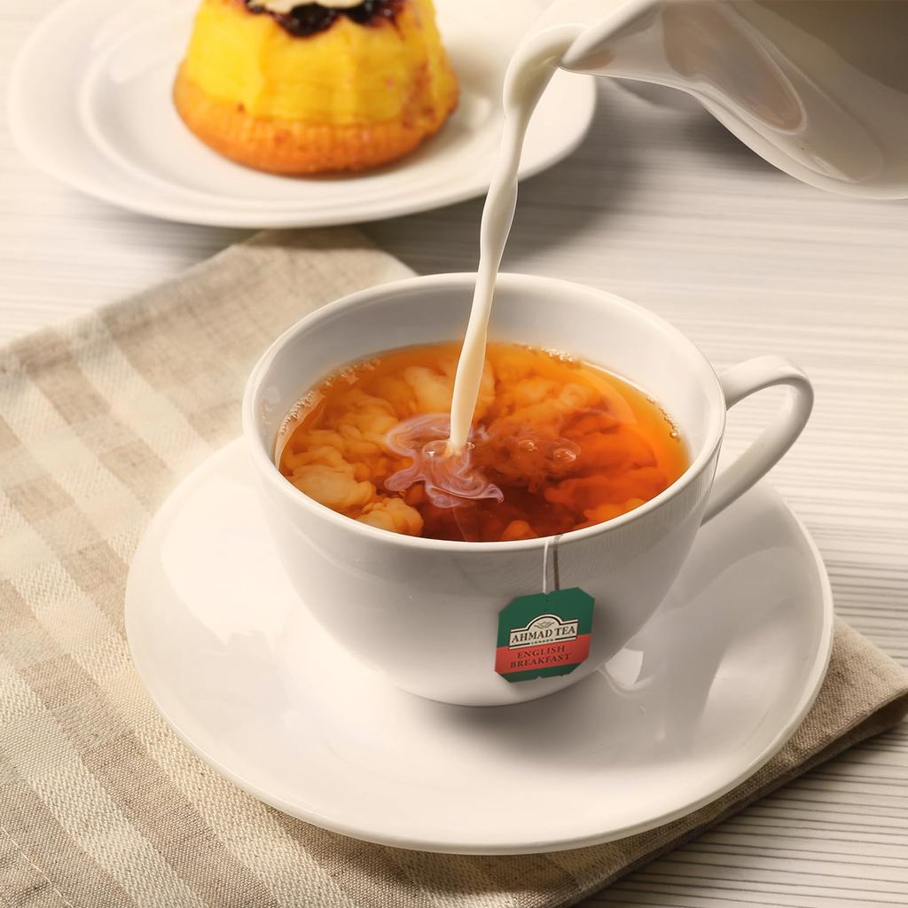 Trà Buổi Sáng AHMAD English Breakfast Tea Túi Lọc Có Bao Thiếc Hộp 40g (20 Túi x 2g)