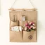 Zakka Nhật Bản Đay Vải Túi Bảo Quản Treo Tường Điều Khiển Từ Xa Đồ lặt vặt Túi Bảo Quản Hàng Có Sẵn 0061 AZBV
