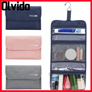 Túi đựng đồ giặt OLVIDO, Túi đựng đồ du lịch bằng lưới Nylon dung tích lớn, Túi treo chống nước đa chức năng