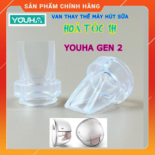(HoảTốc1h) Van chân không hút sữa YOUHA Gen 2, Phụ kiện máy hút sữa Gen 2, van silicone, van hồng, van xả, van mỏ vịt