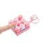 GILL Fidget Móc Khóa, Hình Mèo 9 Phím Bàn Phím Clicker Đồ Chơi, Nút Phím DIY Bàn Phím Giảm Căng Thẳng Ngón Tay Bàn Phím Nắp Bàn Phím Người Hâm Mộ