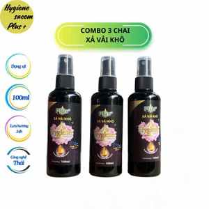 Chai Nước xả vải khô HyGienE Plus+ giữ hương thơm lâu trên quần áo, vải chai 100ml