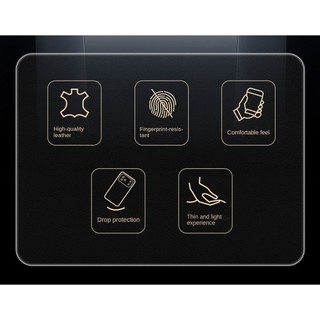 Ốp điện thoại di động kinh doanh từ tính da cổ điển thời trang cho iphone 17 16 15 14 13 12 Pro Max Cover