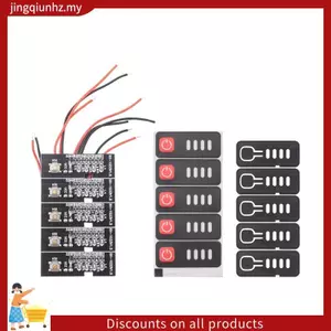 Máy khoan điện Đèn báo pin Màn hình LED cho Pin Lithium 18V / 21V Dung tích 18650 Công cụ trực quan