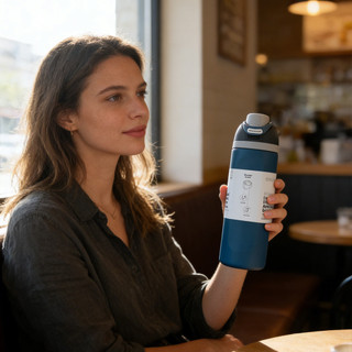 Owala FreeSip 24oz Stainless Steel Water Bottle Blue