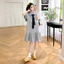 Trang phục bà bầu Thời trang mùa hè Váy dáng rộng giảm tuổi