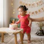 bộ hè sơ sinh cao cấp cho bé gái 3-12kg, bộ cộc sơ sinh chất liệu coton an toàn cho là da của bé
