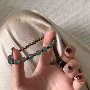 Vòng Tay Đính Hạt Cổ Retro Ánh Sáng Sang Trọng Sang Trọng Sang Trọng Sang Trọng Phù Hợp Với Trang Sức Hàng Ngày Bao Bì Quà Tặng Có Thể Nâng Cấp