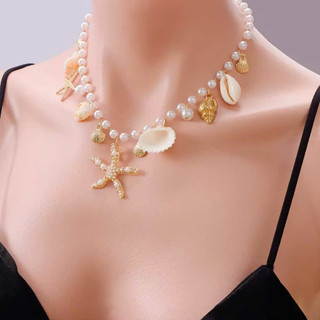 Vòng cổ ốc sao xinh nhẹ nhàng nhưng cực kỳ nổi bật