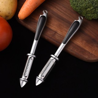 Đa Năng Thép Không Gỉ Lột Dao Lột Dụng Cụ Tiện Dụng Dao Trái Cây Hộ Gia Đình Nhà Bếp Dưa Planer Rau Củ Quả Peeler Năm Trong Một