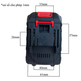 (KHÔNG MẠCH) Vỏ pin 10 cell, 5 cell kèm ốc dành cho các bác vỡ vỏ muốn thay