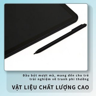 Bảng vẽ LCD 16 inch – Tự xóa, đa sắc cầu vồng – Kèm bút, khóa màn hình – Màn hình rộng, viết xóa nhanh – Dễ sử dụng