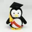 Tiến sĩ mới nhất Chim Cánh Cụt Búp Bê Có Mũ Kawaii Nhồi Bông Sang Trọng Đồ Chơi Hình Búp Bê Hoạt Hình Anime Gối Tốt Nghiệp Quà Tặng saixit2vn