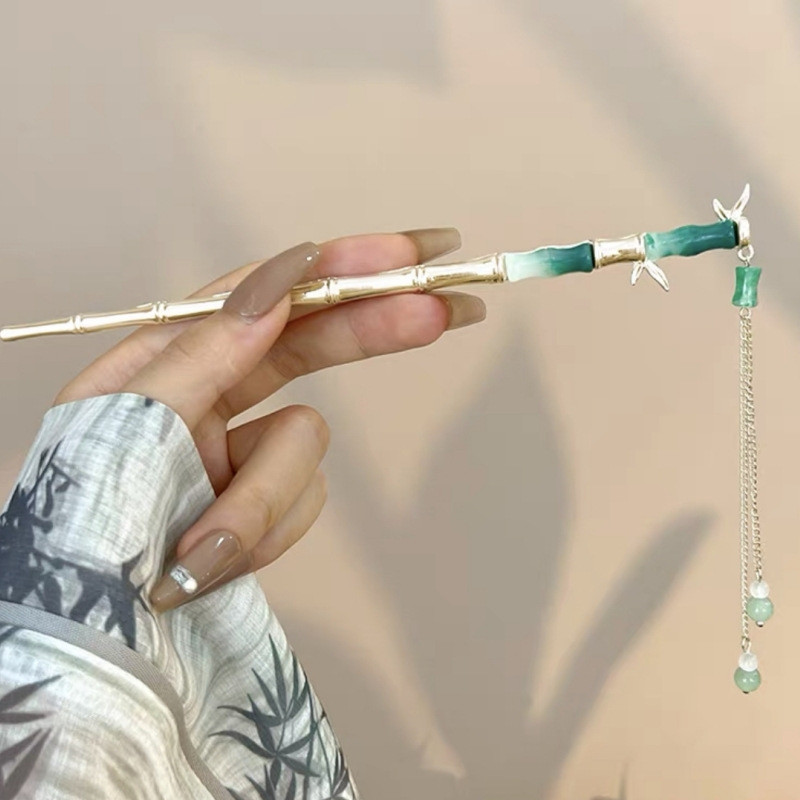 Phong Cách Mới Bán Hanfu Tua Rua Hoa Kẹp Tóc Niche Thiết Kế Cao Cấp Kẹp Tóc Cổ Kẹp Tóc Phụ Kiện Tóc