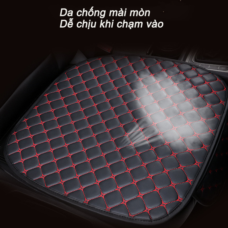 Vỏ Bọc Ghế Ô Tô Trước/Sau Bằng Da - Đệm Ghế Đa Năng Thiết Kế Công Thái Học & Tối Giản, Bảo Vệ & Nâng Tầm Nội Thất
