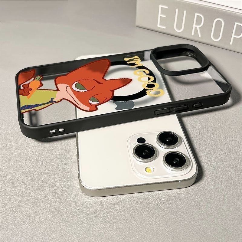 ốp lưng iphone Cà rốt vỏ nam châm cáo Nick Cho Iphone 17 14 15 16 7 xs xr  13 11 Iphone12 Pro Max Plus