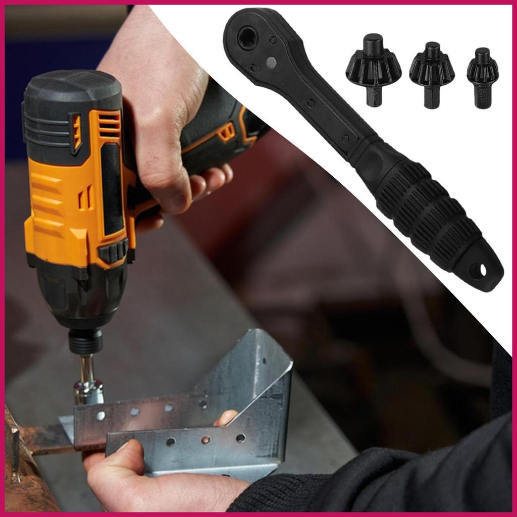 Chuck Key Hai Đầu Máy Khoan Điện Tấm Cắt Điện Tua Vít Phụ Kiện Cho Đai Ốc Bấm Người Dùng Nhà pomervn