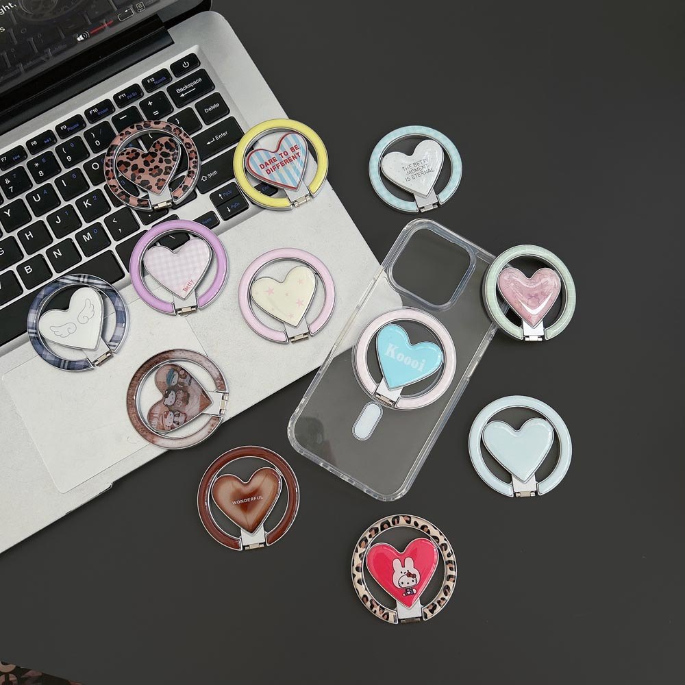 Popsocket Ins Love Magnet Giá đỡ điện thoại có thể gập lại cho điện thoại nam châm