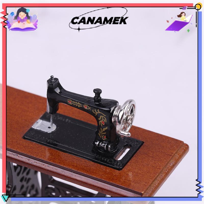 CANAMEK Trang trí nhà búp bê Nội thất thu nhỏ bằng gỗ có ren CSF