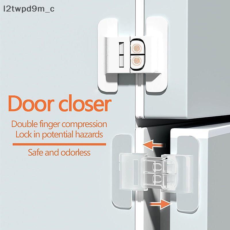 Cod New 1Pcs Nhà Tủ Lạnh Khóa An Toàn Tủ Lạnh Tủ Đông Khóa Cửa Đa Chức Năng An Toàn Khóa Trẻ Em Bảo Vệ An Ninh Mới