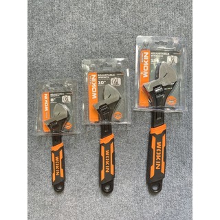 Mỏ lết cán bọc nhựa 6inch, 8inch, 10inch, 12inch Công nghiệp WOKIN 150236/150238/150240/150242