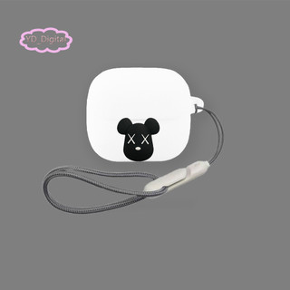 Dành cho Baseus Bass EP10 NC vỏ tai nghe silicon mềm dễ thương, chống sốc, bảo vệ tai nghe