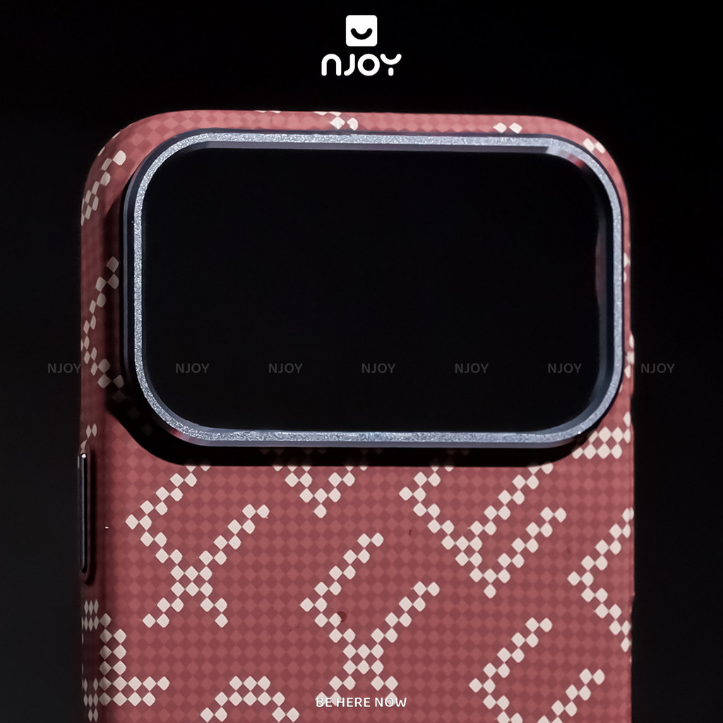 Ốp Vân Carbon Nhám Siêu Mỏng In Chữ Nổi 3D Viền Kim Loại Camera Cho iPhone 17 Pro Max 16 15 14 13 Kevlar