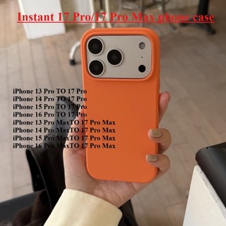 Thay Đổi Giao Diện Sang 17Pro Max A Vỏ Điện Thoại Và Màng Ống Kính Cho IPhone 16 15 14 13 Pro Max TO 17 Pro Max