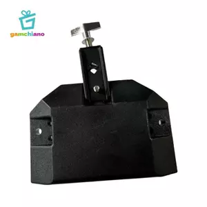 Chuông bò gõ tay có giá đỡ trống máy tạo tiếng ồn cao 17x16x5cm