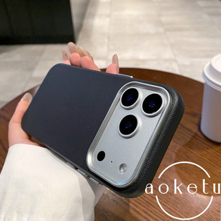 TPU họa tiết vải mới phù hợp cho vỏ điện thoại Apple 17promax 16 thẩm mỹ cao cấp iPhone 15promax Vỏ bảo vệ mờ 14 / 13 cao cấp đơn giản