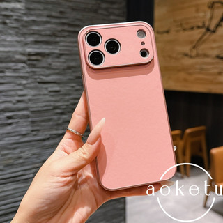 Ốp điện thoại cửa sổ lớn Pixel Picos 17 Thích hợp cho iPhone 13 14 15 16 17 Pro Max Da Full Pack Vỏ silicon chống rơi