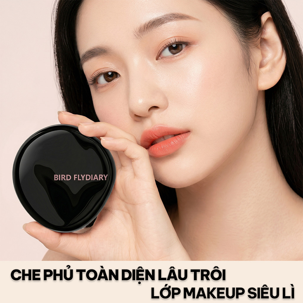 [Chính Hãng] Phấn Nước BFD Cushion Kiềm Dầu Cực Mạnh Che Khuyết Điểm Hoàn Hảo Lâu Trôi Đi Làm Mùa Hè Tone Sáng 10g