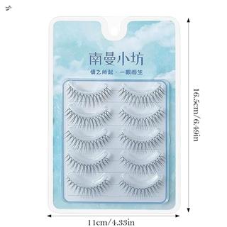 Lông mi giả hướng dương tự nhiên Dây trong suốt C Curl Phong cách Hàn Quốc