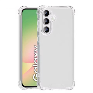 [JLK] ốp lưng s25 fe Lưng Cứng Lai Chống Sốc Cho Samsung Galaxy S26 S25 S24 S23 S22 S21 Ultra Plus FE Edge Vỏ Mềm Trong Suốt S26Ultra Cover Slim