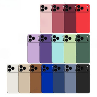 Dành Cho iPhone 17e 17 Air Pro Max Chất Lỏng Chống Sốc Mềm TPU Silicon Ốp lưng iPhone 17ProMax 17Pro 17PM 17Air Mềm Cảm Giác Da Điện Thoại Ốp Lưng Mềm Phòng Chống Ốp Lưng Mềm