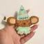Không Dệt Bán Thành Phẩm Dễ Thương Bộ Đồ Ngủ Chuột DIY Handmade Chất Liệu Gói Không Dệt Mặt Dây Chuyền Trang Trí Quà Tặng 4.6