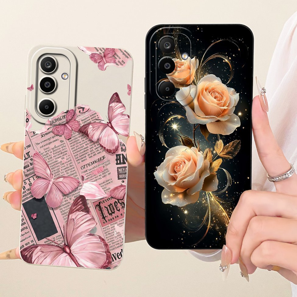 Dành Cho Samsung Galaxy M16 5G M166P Ốp Lưng Cho Samsung Galaxy F16 5G E166P Ốp Điện Thoại Silicon Sơn Ngộ nghĩnh Dễ Thương
