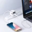 Bộ Củ Sạc Nhanh 65W GaN Wiwu Wi-U037 Nhỏ Gọn Tích Hợp Sẵn Cáp Sạc, Chân Gập USB-C Hỗ Trợ PD QC Cho Iphone, Laptop, Ipad