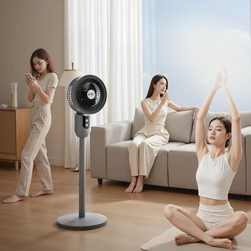 Dương Tử không khí lưu thông quạt gia dụng gió lớn quạt sàn điều khiển từ xa thời gian đứng hai mục đích quạt quà tặng