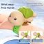 Rùa Mới Hình Cá Heo Vòng Tay Nước Squirter Hình Động Vật Cổ Tay Nước Squirter Cha Mẹ-Con Đi Biển Đồ Chơi saixit2vn