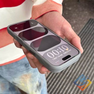 Ốp điện thoại mờ từ tính Ice Armor mới cho iPhone 17 Pro Max 12 13 14 15 16 Pro Max Plus Vỏ cứng chống trượt Làm mát tản nhiệt Vỏ bảo vệ chống sốc