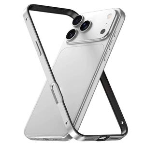 Ốp Điện Thoại Hợp Kim Kim Kim Loại Sang Trọng Cho iPhone 17 Air 16 E 15 14 13 12 Pro Max Plus Trần Cảm Giác Chống Sốc Tản Nhiệt Cản