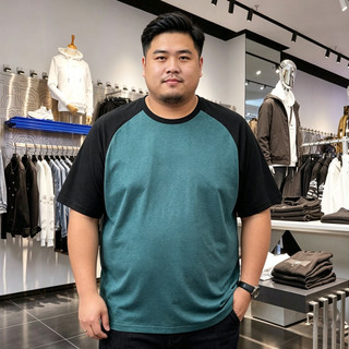 Áo Thun Thể Thao Plus Size Băng Lụa Nhanh Khô, Phù Hợp Chơi Cầu Lông Mùa Hè