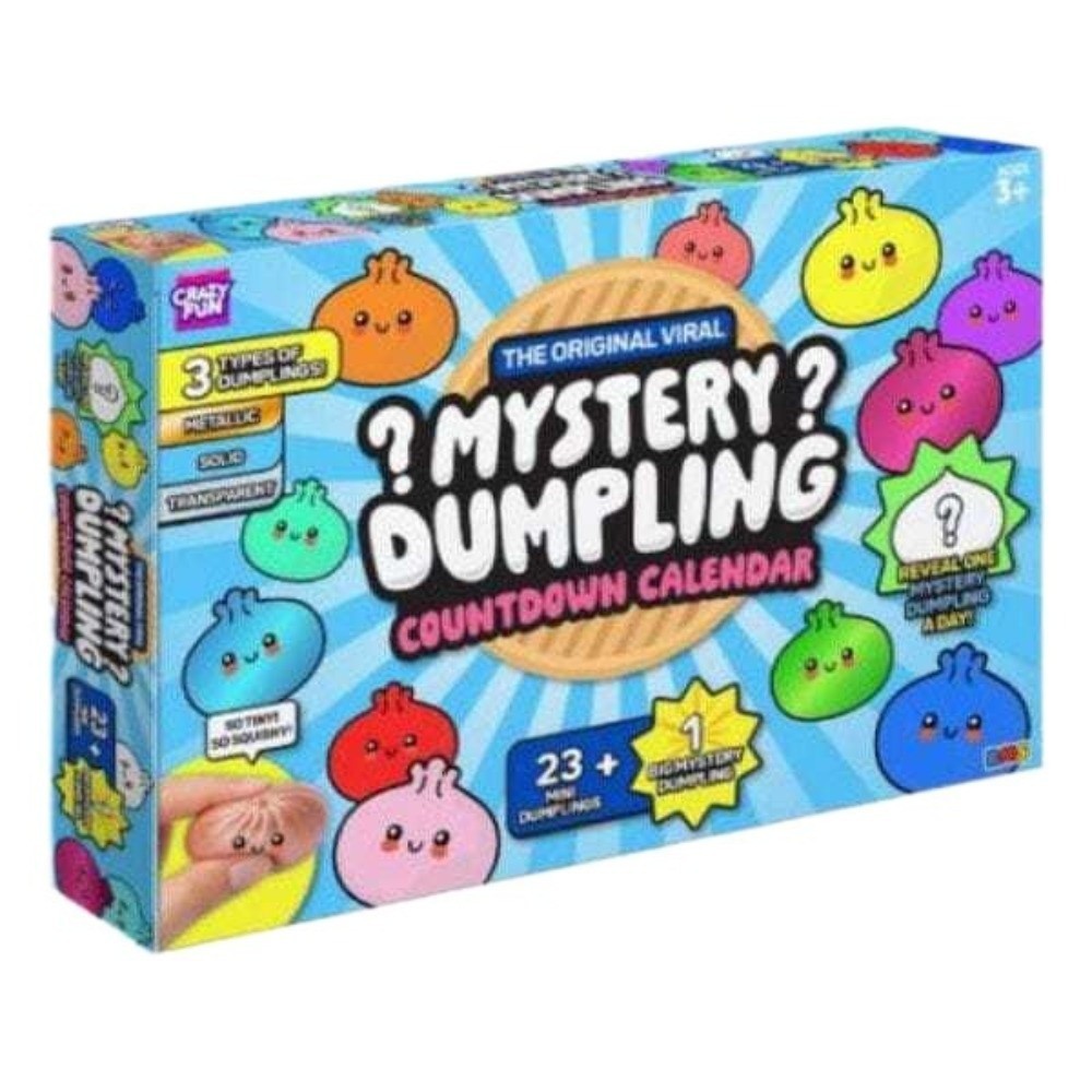 Lịch Mùa Vọng Bánh bao bí ẩn HOBBYIN, Đồ chơi bánh bao mềm có khả năng phục hồi chậm, Lịch đếm ngược giảm lo âu sáng tạo Fidget Giải nén Lịch đếm ngược 24 ngày cho trẻ em và người lớn