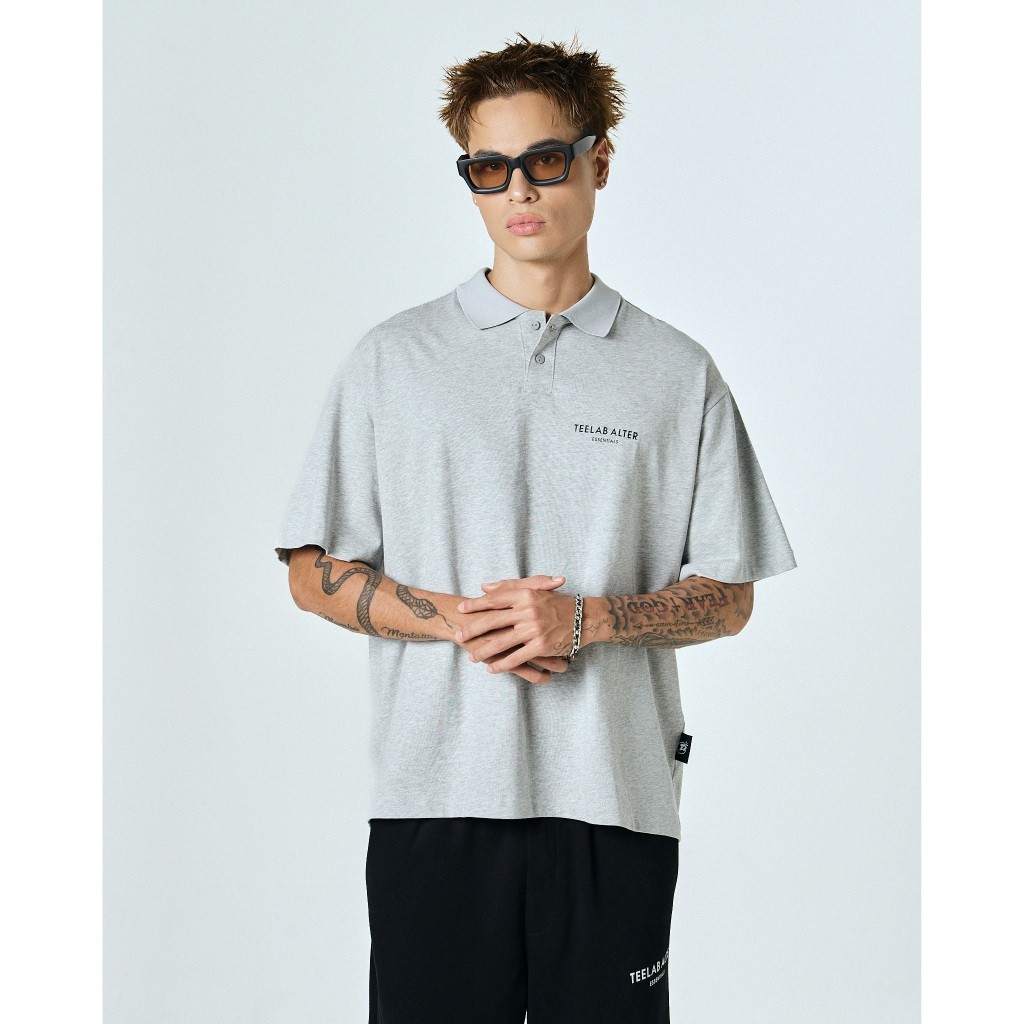 Áo Polo Teelab Alter Oversized Cotton Essentials Polo AP075 | BigBuy360 - bigbuy360.vn