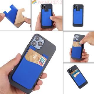 WKPFR893 Hộp đựng thẻ ID tín dụng Ví phổ thông thời trang đàn hồi